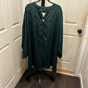 Vintage Lane Bryant Green Chemise